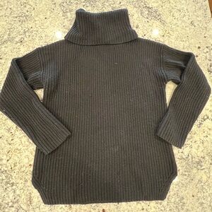 Theory Turtleneck Sweater 100% Wool Black Loryelle Naven